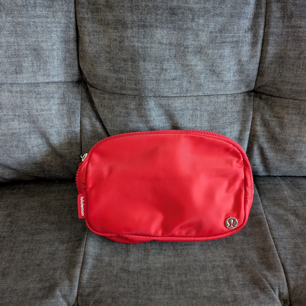 Lululemon Red Belt Bag